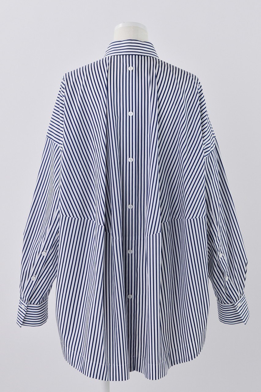 【エンフォルド/ENFOLD】のCOストライプ サークル SH/シャツ 人気、トレンドファッション・服の通販 founy(ファニー) 　ファッション　Fashion　レディースファッション　Fashion for Women　トップス・カットソー　Cut & Sew Tops　シャツ・ブラウス・オフィスカジュアル　Elegant Blouses & Button-Ups　サークル　Circle, Round Design　ストライプ　Stripe, Striped Pattern　スリーブ　Sleeve, Long Sleeve / Short Sleeve　パターン　Pattern, Design Print　モチーフ　Motif, Design Theme　ロング　Long, Long-Length　other-3|ID: prp329100004365345 ipo3291000000036071472