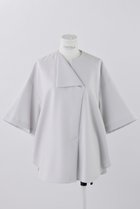 【エンフォルド/ENFOLD】のダブルクロス サークル P.O/プルオーバー 人気、トレンドファッション・服の通販 founy(ファニー) ファッション Fashion レディースファッション Fashion for Women トップス・カットソー Cut & Sew Tops シャツ・ブラウス・オフィスカジュアル Elegant Blouses & Button-Ups カジュアルプルオーバー・ニットトップス Pullovers & Knit Tops / Casual Pullovers サークル Circle, Round Design ショート Short, Short Length シンプル Simple, Minimal スリーブ Sleeve, Long Sleeve / Short Sleeve ダブル Double, Double-Breasted thumbnail オフホワイト|ID: prp329100004365349 ipo3291000000032864243