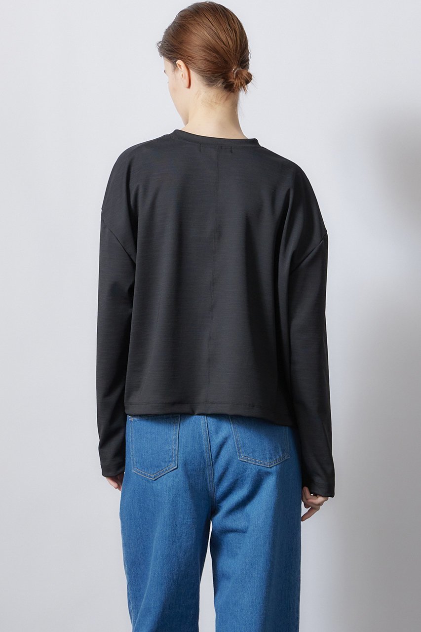 【フローレント/FLORENT】のクルーネックロングスリーブトップス 人気、トレンドファッション・服の通販 founy(ファニー) 　ファッション　Fashion　レディースファッション　Fashion for Women　トップス・カットソー　Cut & Sew Tops　シャツ・ブラウス・オフィスカジュアル　Elegant Blouses & Button-Ups　ロングTシャツ・Tシャツ　Longline T-Shirts & Tees　カットソー・ベーシックTシャツ　Cut-and-Sewn Tops / Stretch Tees & Basics　シンプル　Simple, Minimal　スリーブ　Sleeve, Long Sleeve / Short Sleeve　ロング　Long, Long-Length　other-7|ID: prp329100004365351 ipo3291000000032879003