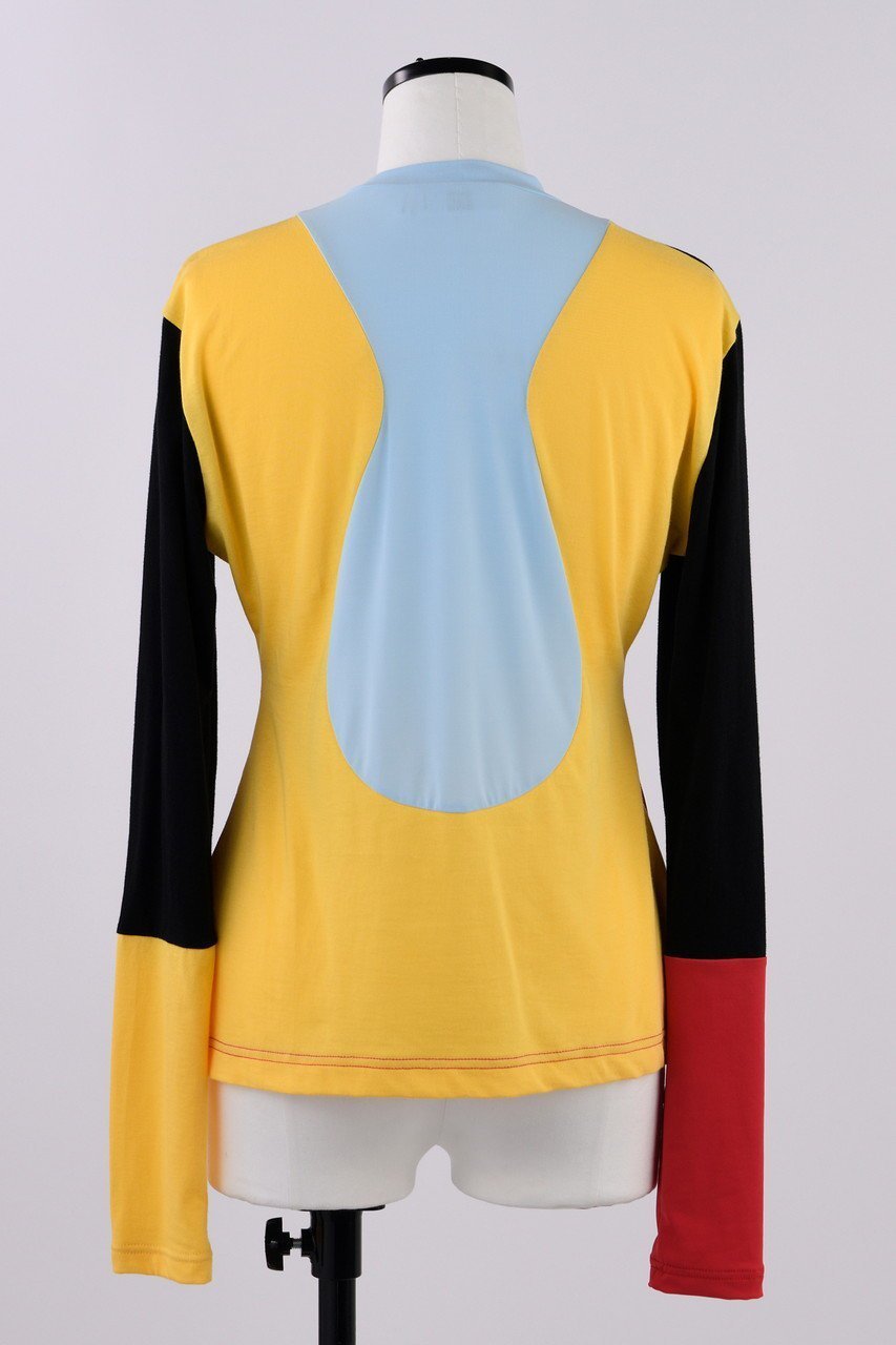 【ナゴンスタンス/nagonstans】のBicolor天竺 カットワークロンT/Tシャツ 人気、トレンドファッション・服の通販 founy(ファニー) 　ファッション　Fashion　レディースファッション　Fashion for Women　トップス・カットソー　Cut & Sew Tops　シャツ・ブラウス・オフィスカジュアル　Elegant Blouses & Button-Ups　ロングTシャツ・Tシャツ　Longline T-Shirts & Tees　カットソー・ベーシックTシャツ　Cut-and-Sewn Tops / Stretch Tees & Basics　カットソー　Cut and Sewn Top　スリーブ　Sleeve, Long Sleeve / Short Sleeve　ドッキング　Docking, Mixed Material　ロング　Long, Long-Length　ワーク　Workwear, Utility Style　other-3|ID: prp329100004365357 ipo3291000000035508970