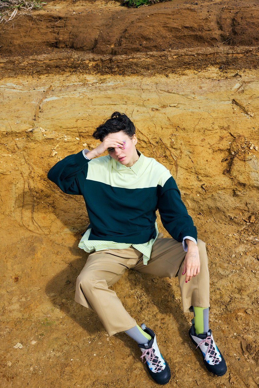 【ナゴンスタンス/nagonstans】のPOLY CHINO 立体カーブ PT/パンツ 人気、トレンドファッション・服の通販 founy(ファニー) 　ファッション　Fashion　レディースファッション　Fashion for Women　パンツ　Pants & Trousers　リラックス　Relax, Relaxed Fit　other-6|ID: prp329100004365360 ipo3291000000035541968