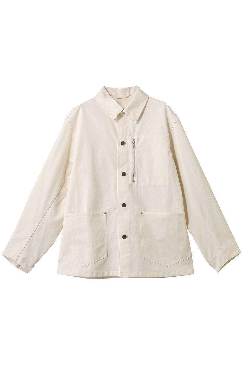 【ユニバーサルプロダクツ/UNIVERSAL PRODUCTS / MEN】の【MEN】COVERALL BLOUSON/ブルゾン インテリア・キッズ・メンズ・レディースファッション・服の通販 founy(ファニー) 　ファッション　Fashion　メンズファッション　Fashion for Men　ジャケット　Jacket, Outerwear　ブルゾン　Blouson, Bomber Jacket　ポケット　Pocket, Pocket Detail　エレガント 上品　Elegant　夏　Summer　春　Spring　S/S・春夏　SS, Spring/Summer, Warm Season　ECRU|ID: prp329100004365365 ipo3291000000032912027