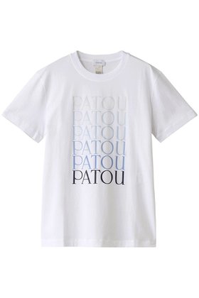 【パトゥ/PATOU】 PATOU PATOU ロゴTシャツ人気、トレンドファッション・服の通販 founy(ファニー) ファッション Fashion レディースファッション WOMEN トップス・カットソー Tops/Tshirt シャツ/ブラウス Shirts/Blouses ロング / Tシャツ T-Shirts カットソー Cut and Sewn 2025年 2025 2025春夏・S/S Ss,Spring/Summer,2025 グラデーション Gradation コンパクト Compact ショート Short スリーブ Sleeve プリント Print ボトム Bottom ワイド Wide 夏 Summer 春 Spring S/S・春夏 Ss・Spring/Summer |ID:prp329100004365367