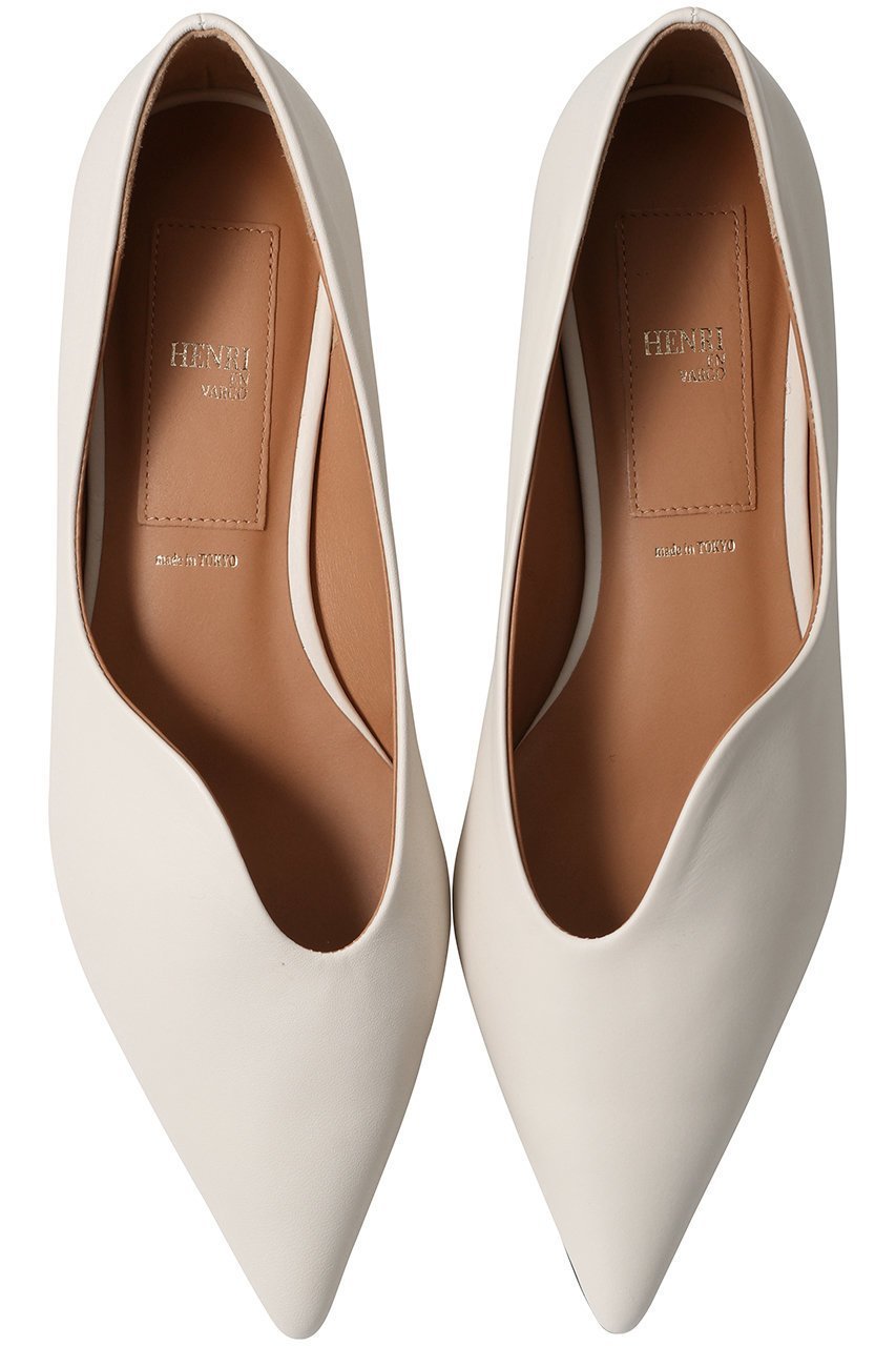 【ヘンリ エン ヴァーゴ/HENRI EN VARGO】の【ELLE SHOP限定】Anice フラットシューズ(レイン対応) インテリア・キッズ・メンズ・レディースファッション・服の通販 founy(ファニー) 　ファッション　Fashion　レディースファッション　Fashion for Women　カッティング　Cutting Detail　シューズ　Shoes, Footwear　フラット　Flat, Flat Shoes　レイン　Rain, Rainproof　人気　Popular, Best Seller　別注　Limited Edition, Custom Order　定番　Standard, Basic Item　アイボリー|ID: prp329100004365369 ipo3291000000036155574