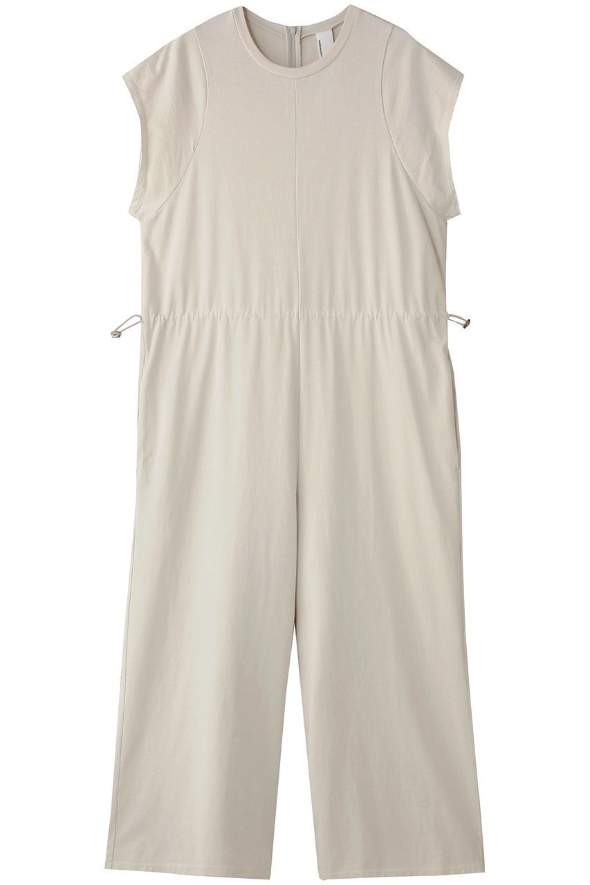 【ティッカ/TICCA】のコンビネゾンドレス インテリア・キッズ・メンズ・レディースファッション・服の通販 founy(ファニー) 　ファッション　Fashion　レディースファッション　Fashion for Women　パンツ　Pants & Trousers　とろみ　Fluid, Flowy Fabric　カットソー　Cut and Sewn Top　ギャザー　Gathered, Ruffled　シンプル　Simple, Minimal　スピンドル　Spindle, Drawcord　スリーブ　Sleeve, Long Sleeve / Short Sleeve　ドレープ　Drape, Draping Fabric　フレンチ　French, French Style　ポケット　Pocket, Pocket Detail　人気　Popular, Best Seller　今季　This Season, Current Season　夏　Summer　ベージュ|ID: prp329100004365372 ipo3291000000035769557