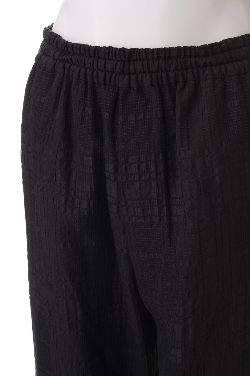 【ティッカ/TICCA】のレースチェックジャガードパンツ 人気、トレンドファッション・服の通販 founy(ファニー) 　ファッション　Fashion　レディースファッション　WOMEN　パンツ　Pants　シアー　Sheer　other-5|ID: prp329100004365373 ipo3291000000031339371