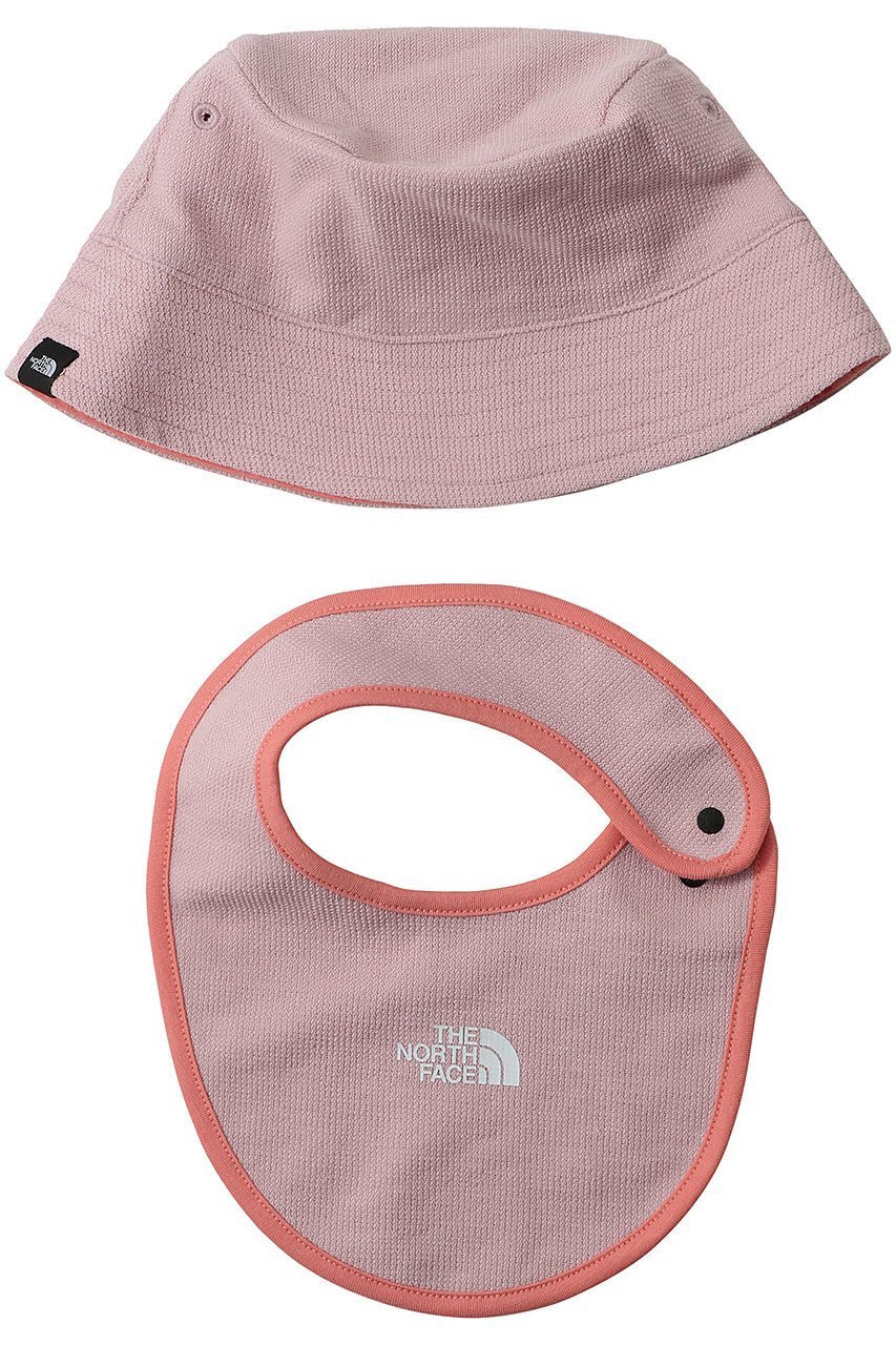 【ザ ノース フェイス/THE NORTH FACE / KIDS】の【Baby】ベビー ハット&ビブセット インテリア・キッズ・メンズ・レディースファッション・服の通販 founy(ファニー) 　ファッション　Fashion　キッズファッション　Fashion for Kids　おすすめ　Recommended / Our Picks　ギフト プレゼント　Gift / Present　ベビー　Baby, Babywear　ループ　Loop, Loop Knit　巾着　Drawstring Bag, Kinchaku　メタルピンク|ID: prp329100004365379 ipo3291000000032842464