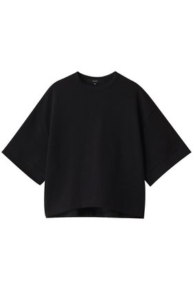 【フローレント/FLORENT】の梨地コットン ハーフスリーブカットソー 人気、トレンドファッション・服の通販 founy(ファニー) ファッション Fashion レディースファッション Fashion for Women トップス・カットソー Cut & Sew Tops シャツ・ブラウス・オフィスカジュアル Elegant Blouses & Button-Ups ロングTシャツ・Tシャツ Longline T-Shirts & Tees カットソー・ベーシックTシャツ Cut-and-Sewn Tops / Stretch Tees & Basics ショート Short, Short Length スリーブ Sleeve, Long Sleeve / Short Sleeve 半袖 Short Sleeve, Half Sleeve 抗菌 Antibacterial, Bacteria-Resistant |ID:prp329100004365390