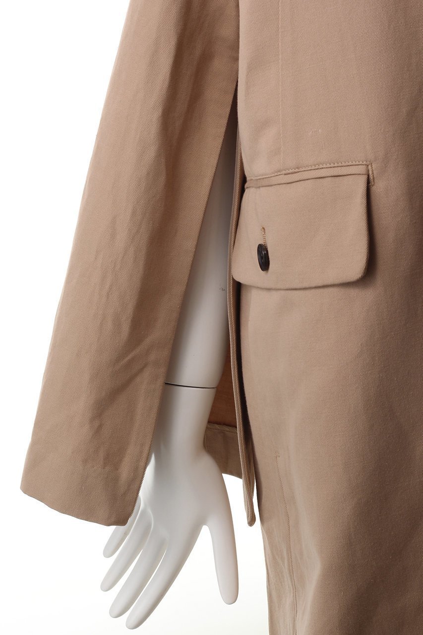 【デザイン ワークス/DESIGN WORKS】のステンカラーコート 人気、トレンドファッション・服の通販 founy(ファニー) 　ファッション　Fashion　レディースファッション　Fashion for Women　アウター　Coat / Outerwear Collection　コート・ロングコート・ピーコート　Long Coats, Peacoats & More　クラシカル　Classical, Vintage-Inspired　シンプル　Simple, Minimal　スリット　Slit, Slit Detail　フォルム　Silhouette, Form　ポンチョ　Poncho, Cape Style　マニッシュ　Mannish, Boyish　ロング　Long, Long-Length　エレガント 上品　Elegant　other-6|ID: prp329100004365395 ipo3291000000034956094