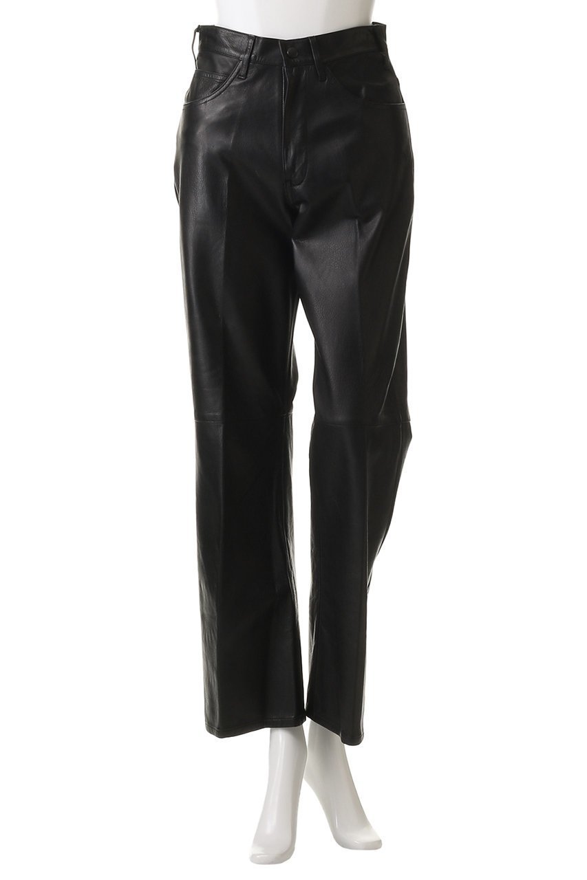 【シシ/sisii】の【UNISEX】ブーツカット レザーパンツ 人気、トレンドファッション・服の通販 founy(ファニー) 　ファッション　Fashion　レディースファッション　Fashion for Women　パンツ　Pants & Trousers　ユニセックス　Unisex, Genderless　other-2|ID: prp329100004365396 ipo3291000000032927861