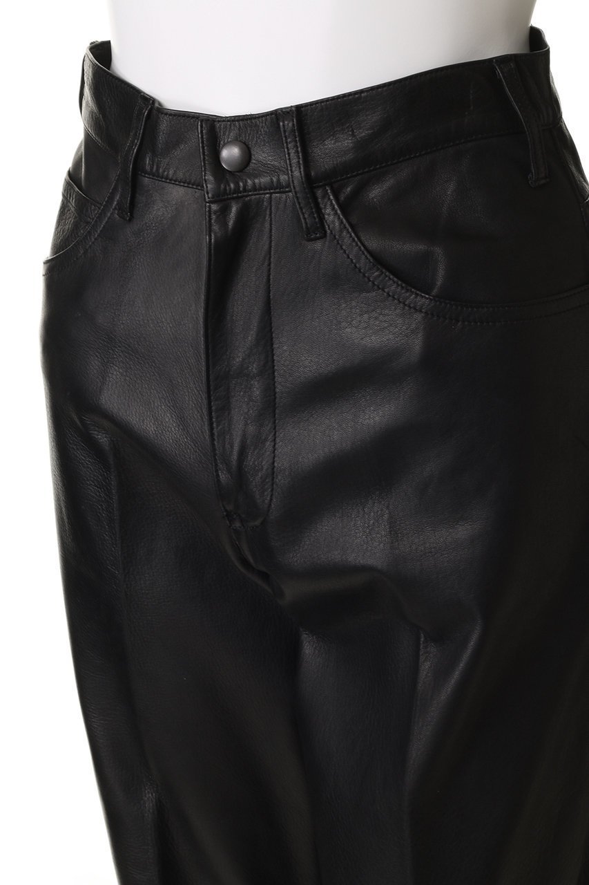 【シシ/sisii】の【UNISEX】ブーツカット レザーパンツ 人気、トレンドファッション・服の通販 founy(ファニー) 　ファッション　Fashion　レディースファッション　Fashion for Women　パンツ　Pants & Trousers　ユニセックス　Unisex, Genderless　other-5|ID: prp329100004365396 ipo3291000000032927887