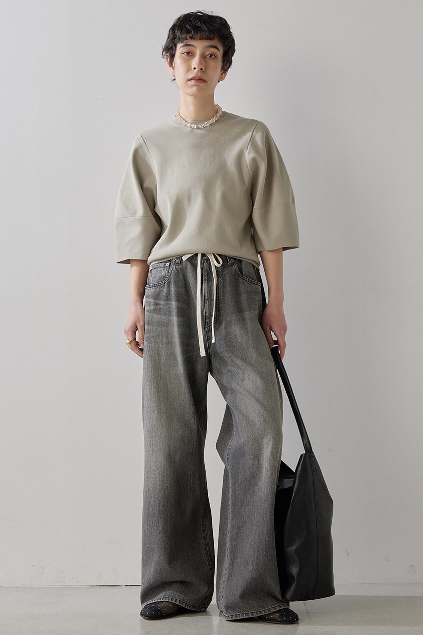 【ウィムガゼット/Whim Gazette】のシルエットスリーブプルオーバー 人気、トレンドファッション・服の通販 founy(ファニー) 　ファッション　Fashion　レディースファッション　Fashion for Women　トップス・カットソー　Cut & Sew Tops　ニット　Knit Tops & Sweaters　カジュアルプルオーバー・ニットトップス　Pullovers & Knit Tops / Casual Pullovers　シンプル　Simple, Minimal　スリーブ　Sleeve, Long Sleeve / Short Sleeve　フォルム　Silhouette, Form　ボトム　Bottoms, Lower Wear　エレガント 上品　Elegant　other-2|ID: prp329100004365397 ipo3291000000032934648