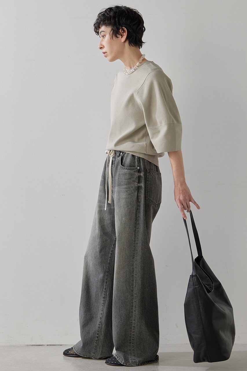 【ウィムガゼット/Whim Gazette】のシルエットスリーブプルオーバー 人気、トレンドファッション・服の通販 founy(ファニー) 　ファッション　Fashion　レディースファッション　Fashion for Women　トップス・カットソー　Cut & Sew Tops　ニット　Knit Tops & Sweaters　カジュアルプルオーバー・ニットトップス　Pullovers & Knit Tops / Casual Pullovers　シンプル　Simple, Minimal　スリーブ　Sleeve, Long Sleeve / Short Sleeve　フォルム　Silhouette, Form　ボトム　Bottoms, Lower Wear　エレガント 上品　Elegant　other-3|ID: prp329100004365397 ipo3291000000032934657