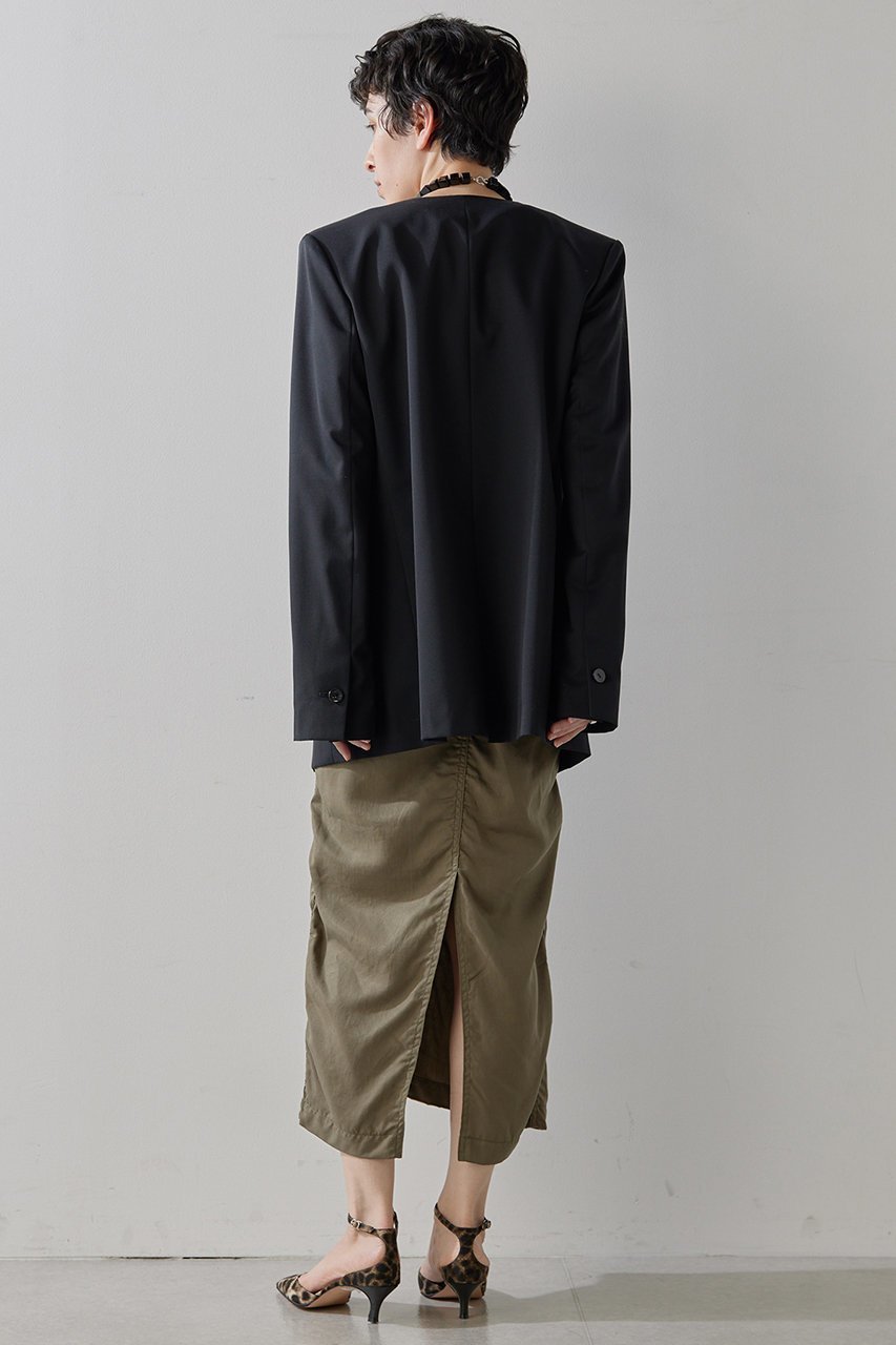 【ウィムガゼット/Whim Gazette】のミリタリースカート 人気、トレンドファッション・服の通販 founy(ファニー) 　ファッション　Fashion　レディースファッション　Fashion for Women　スカート　Skirts　ロングスカート　Long Skirts / Maxi & Midi Skirts　なめらか　Smooth, Silky Texture　スリット　Slit, Slit Detail　ドレープ　Drape, Draping Fabric　フェミニン　Feminine, Girly　ミリタリー　Military, Army Style　ロング　Long, Long-Length　ヴィンテージ　Vintage Style　other-4|ID: prp329100004365399 ipo3291000000032824750