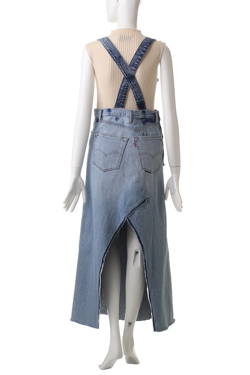 【ウィムガゼット/Whim Gazette】の【Jeanie Blue】SUSPENDER SKIRT 人気、トレンドファッション・服の通販 founy(ファニー) 　ファッション　Fashion　レディースファッション　WOMEN　スカート　Skirt　ロングスカート　Long Skirt　おすすめ　Recommend　サスペンダー　Suspenders　スリット　Slit　デニム　Denim　ビンテージ　Vintage　ロング　Long　other-4|ID: prp329100004365402 ipo3291000000031339644