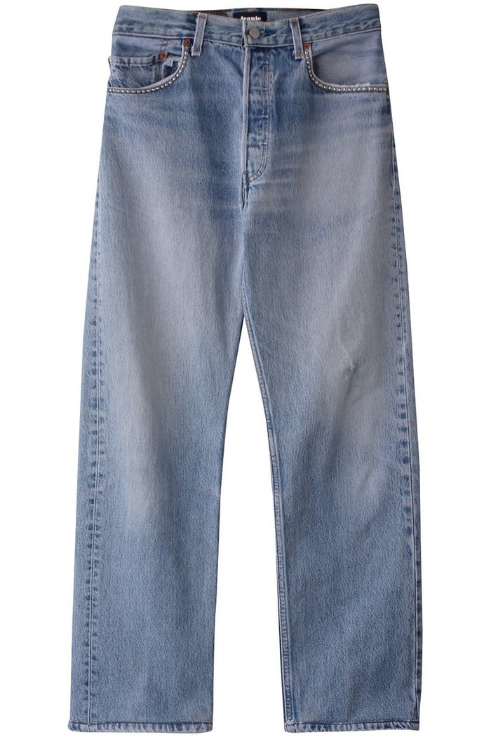 【ウィムガゼット/Whim Gazette】の【Jeanie Blue】STUD DENIM インテリア・キッズ・メンズ・レディースファッション・服の通販 founy(ファニー) https://founy.com/ ファッション Fashion レディースファッション Fashion for Women パンツ Pants & Trousers デニムパンツ・ジーンズ・美脚デニム Denim Jeans & Pants スタッズ Studs, Metal Accents デニム Denim, Jeans Material ビンテージ Vintage, Retro Style ポケット Pocket, Pocket Detail |ID: prp329100004365404 ipo3291000000036100044