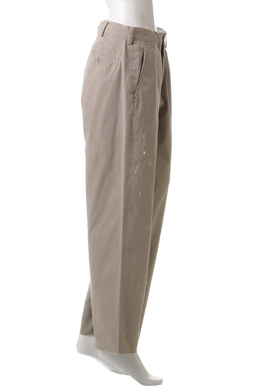 【ウィムガゼット/Whim Gazette】の【Jeanie Blue】PAINTED PLEAT CHINO 人気、トレンドファッション・服の通販 founy(ファニー) 　ファッション　Fashion　レディースファッション　Fashion for Women　パンツ　Pants & Trousers　デニム　Denim, Jeans Material　ビンテージ　Vintage, Retro Style　フロント　Front, Front Design　other-3|ID: prp329100004365405 ipo3291000000032925939