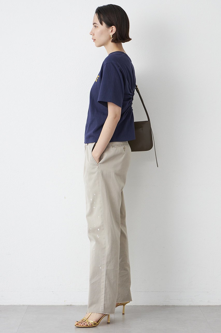 【ウィムガゼット/Whim Gazette】の【Jeanie Blue】PAINTED PLEAT CHINO 人気、トレンドファッション・服の通販 founy(ファニー) 　ファッション　Fashion　レディースファッション　Fashion for Women　パンツ　Pants & Trousers　デニム　Denim, Jeans Material　ビンテージ　Vintage, Retro Style　フロント　Front, Front Design　other-8|ID: prp329100004365405 ipo3291000000035769555