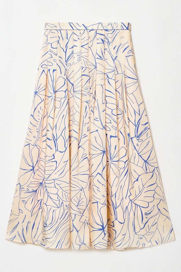 【アルアバイル/allureville】のスケッチボタニカルプリントタックフレアスカート インテリア・キッズ・メンズ・レディースファッション・服の通販 founy(ファニー) https://founy.com/ ファッション Fashion レディースファッション Fashion for Women スカート Skirts Aライン・フレアスカート A-Line & Flared Skirts ロングスカート Long Skirts / Maxi & Midi Skirts おすすめ Recommended / Our Picks イタリア Italy シルク Silk, 100% Silk シンプル Simple, Minimal フレア Flare, Flared ベーシック Basic, Essential ボタニカル Botanical, Floral Pattern ロング Long, Long-Length 夏 Summer 春 Spring S/S・春夏 SS, Spring/Summer, Warm Season |ID: prp329100004365407 ipo3291000000035052007