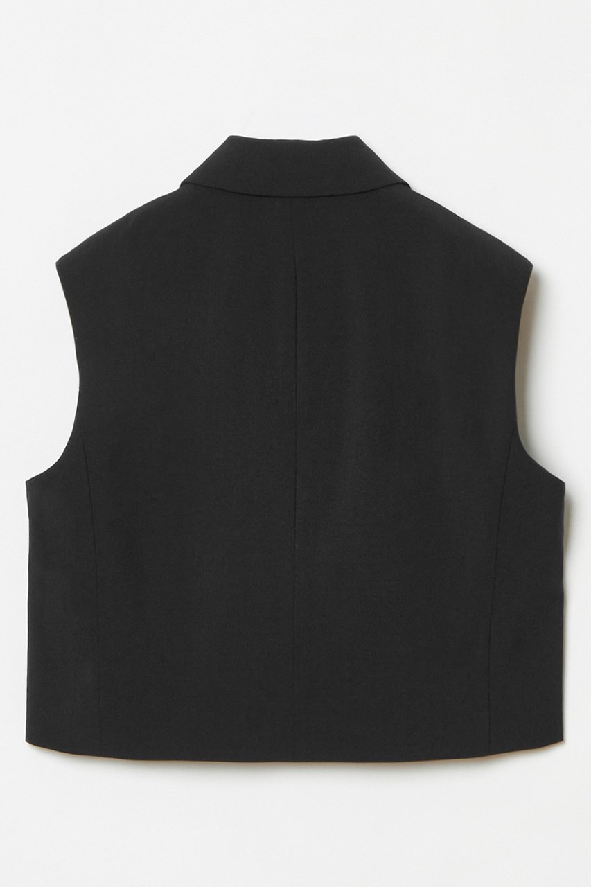 【アルアバイル/allureville】のストレッチトロショートジレ 人気、トレンドファッション・服の通販 founy(ファニー) 　ファッション　Fashion　レディースファッション　Fashion for Women　アウター　Coat / Outerwear Collection　レディースジャケット・軽アウター　Jackets　おすすめ　Recommended / Our Picks　サロペット　Overalls, Salopette　ジャケット　Jacket, Outerwear　デニム　Denim, Jeans Material　トレンド　Trend, Trending Now　ベスト　Vest, Waistcoat　マニッシュ　Mannish, Boyish　ワイド　Wide, Wide Fit　再入荷　Restock / Back in Stock　春　Spring　other-2|ID: prp329100004365408 ipo3291000000032705560