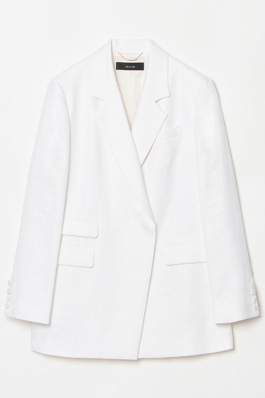 【アルアバイル/allureville】のリオペルアシメフラップポケットジャケット 人気、トレンドファッション・服の通販 founy(ファニー) 　ファッション　Fashion　レディースファッション　Ladies' Fashion Online　アウター　Coat Outerwear　ジャケット　Jackets　おすすめ　Recommend　ジャケット　Jacket　セットアップ　Set Up　トレンド　Trend　バランス　Balance　リネン　Linen　ワイド　Wide　エレガント 上品　Elegant　 other-1|ID: prp329100004365409 ipo3291000000032684307