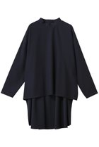 【ル フィル/LE PHIL】の2WAYツイルブラウス 人気、トレンドファッション・服の通販 founy(ファニー) ファッション Fashion レディースファッション Fashion for Women トップス・カットソー Cut & Sew Tops シャツ・ブラウス・オフィスカジュアル Elegant Blouses & Button-Ups ストレッチ Stretch, Stretchy Fabric スリット Slit, Slit Detail スリーブ Sleeve, Long Sleeve / Short Sleeve ドレープ Drape, Draping Fabric ロング Long, Long-Length thumbnail ネイビー|ID: prp329100004365411 ipo3291000000032870044