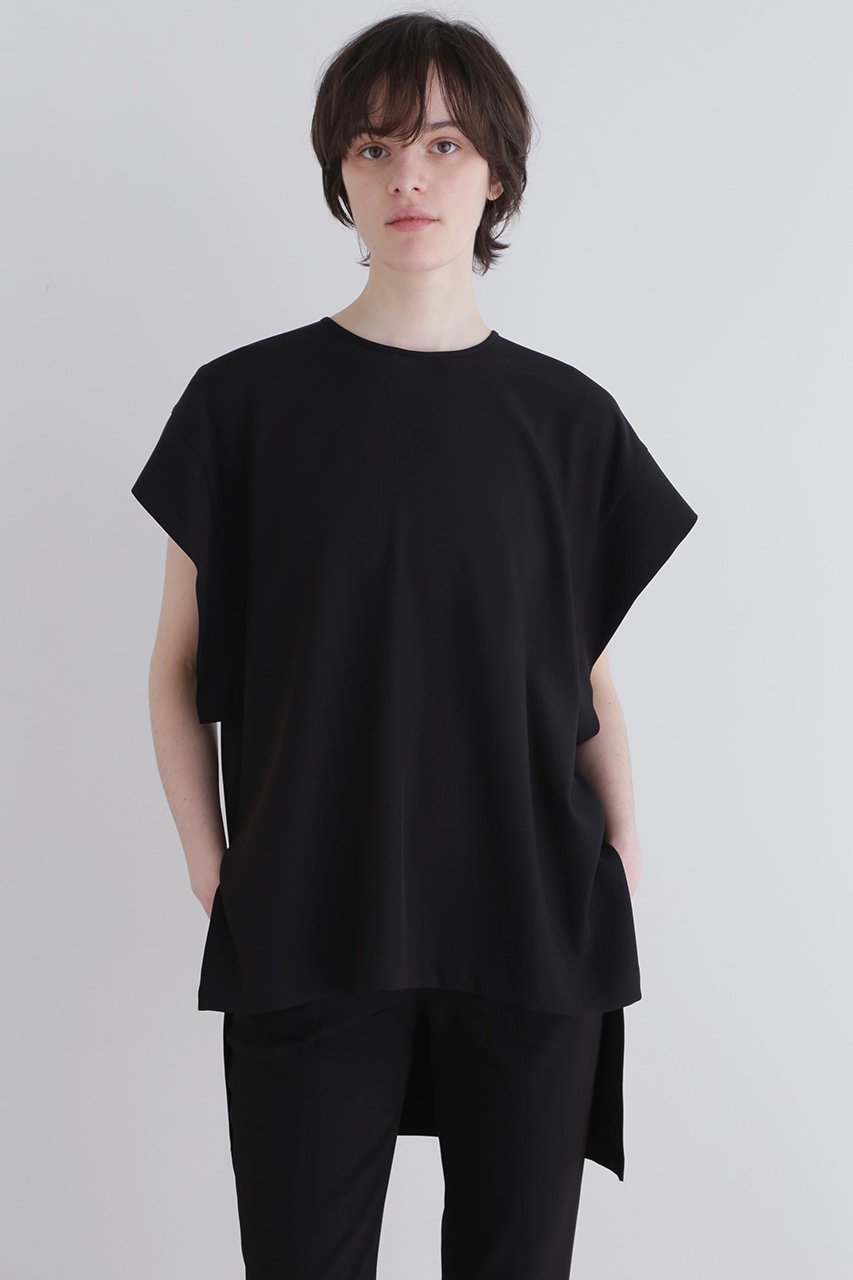 【ル フィル/LE PHIL】の2WAYツイルブラウス 人気、トレンドファッション・服の通販 founy(ファニー) 　ファッション　Fashion　レディースファッション　Fashion for Women　トップス・カットソー　Cut & Sew Tops　シャツ・ブラウス・オフィスカジュアル　Elegant Blouses & Button-Ups　おすすめ　Recommended / Our Picks　ショート　Short, Short Length　ストレッチ　Stretch, Stretchy Fabric　スリット　Slit, Slit Detail　スリーブ　Sleeve, Long Sleeve / Short Sleeve　セットアップ　Set-Up, Coordinated Outfit　フォルム　Silhouette, Form　リラックス　Relax, Relaxed Fit　other-2|ID: prp329100004365411 ipo3291000000036527482