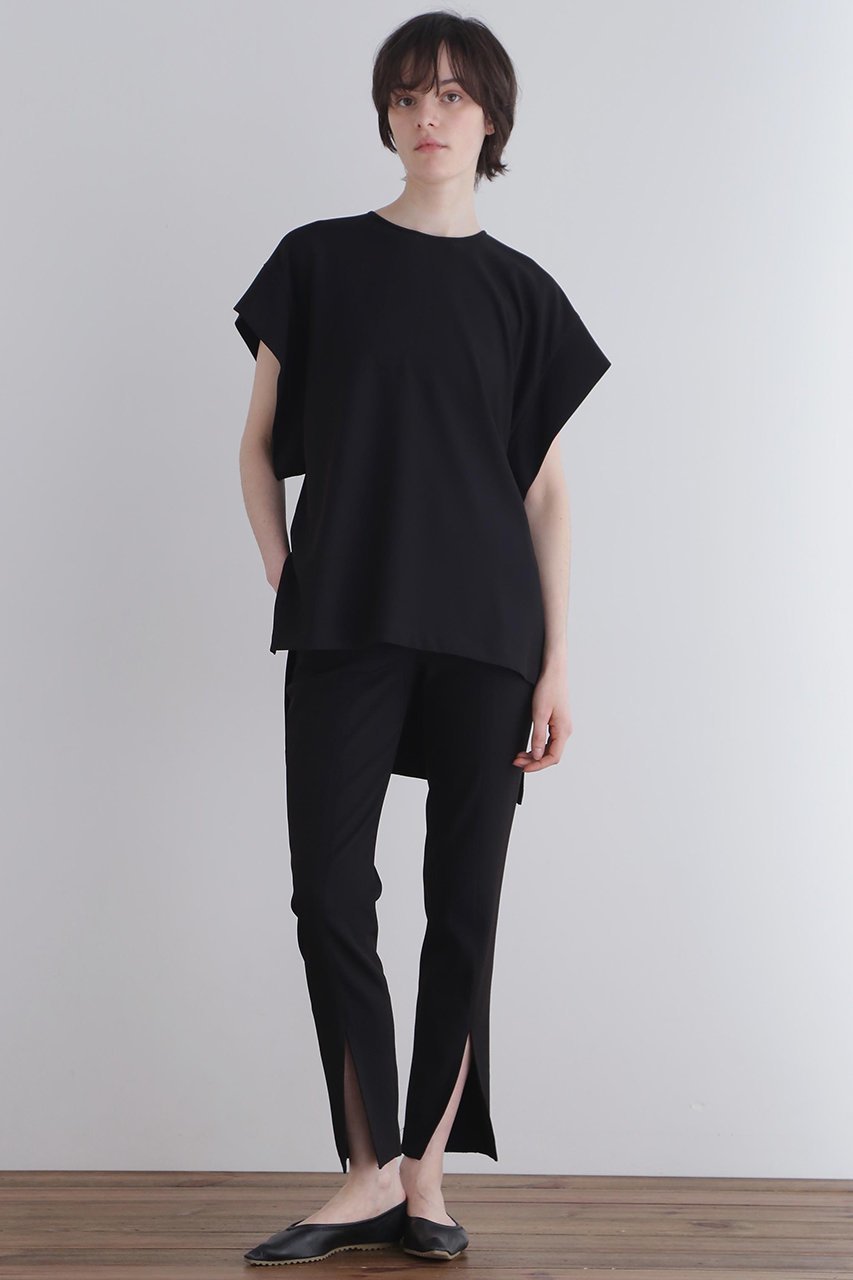 【ル フィル/LE PHIL】の2WAYツイルブラウス 人気、トレンドファッション・服の通販 founy(ファニー) 　ファッション　Fashion　レディースファッション　Fashion for Women　トップス・カットソー　Cut & Sew Tops　シャツ・ブラウス・オフィスカジュアル　Elegant Blouses & Button-Ups　おすすめ　Recommended / Our Picks　ショート　Short, Short Length　ストレッチ　Stretch, Stretchy Fabric　スリット　Slit, Slit Detail　スリーブ　Sleeve, Long Sleeve / Short Sleeve　セットアップ　Set-Up, Coordinated Outfit　フォルム　Silhouette, Form　リラックス　Relax, Relaxed Fit　other-3|ID: prp329100004365411 ipo3291000000036527483