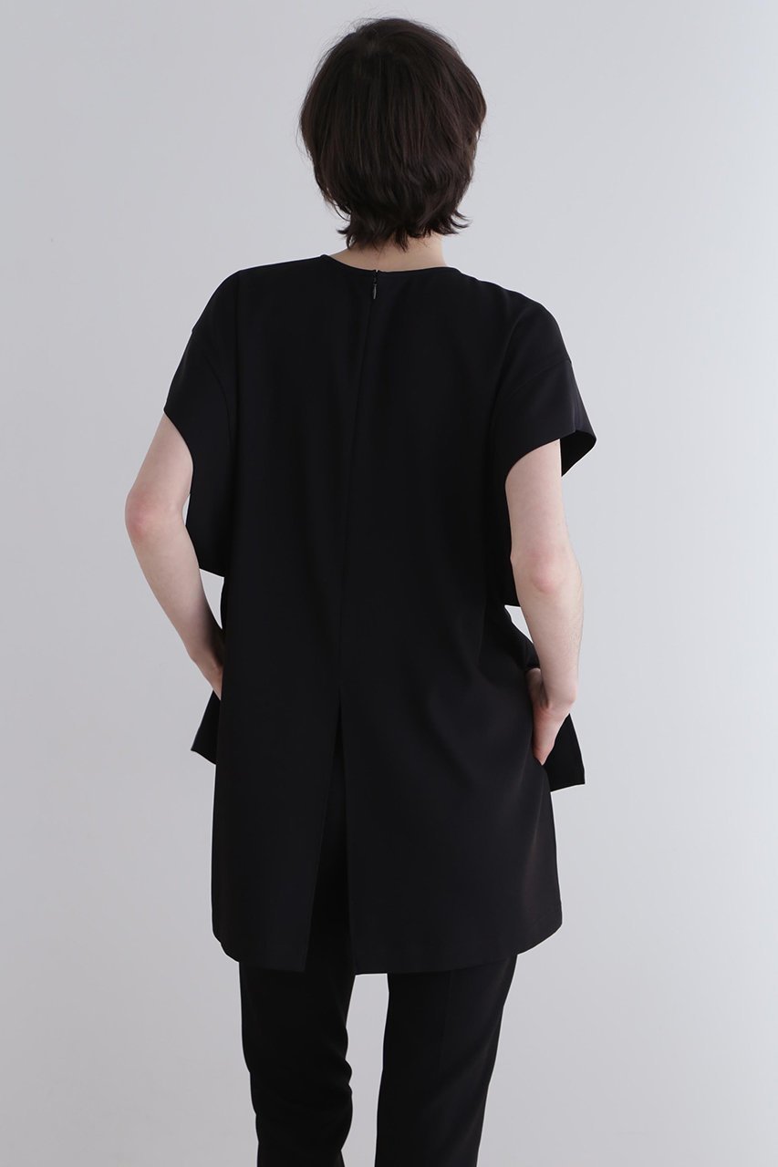 【ル フィル/LE PHIL】の2WAYツイルブラウス 人気、トレンドファッション・服の通販 founy(ファニー) 　ファッション　Fashion　レディースファッション　Fashion for Women　トップス・カットソー　Cut & Sew Tops　シャツ・ブラウス・オフィスカジュアル　Elegant Blouses & Button-Ups　おすすめ　Recommended / Our Picks　ショート　Short, Short Length　ストレッチ　Stretch, Stretchy Fabric　スリット　Slit, Slit Detail　スリーブ　Sleeve, Long Sleeve / Short Sleeve　セットアップ　Set-Up, Coordinated Outfit　フォルム　Silhouette, Form　リラックス　Relax, Relaxed Fit　other-5|ID: prp329100004365411 ipo3291000000036527485