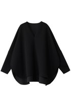 【ル フィル/LE PHIL】のエアクッションカットソー 人気、トレンドファッション・服の通販 founy(ファニー) ファッション Fashion レディースファッション Fashion for Women トップス・カットソー Cut & Sew Tops シャツ・ブラウス・オフィスカジュアル Elegant Blouses & Button-Ups ロングTシャツ・Tシャツ Longline T-Shirts & Tees カットソー・ベーシックTシャツ Cut-and-Sewn Tops / Stretch Tees & Basics クッション Cushion, Throw Pillow シンプル Simple, Minimal スリット Slit, Slit Detail スリーブ Sleeve, Long Sleeve / Short Sleeve ロング Long, Long-Length thumbnail ブラック|ID: prp329100004365412 ipo3291000000032873125