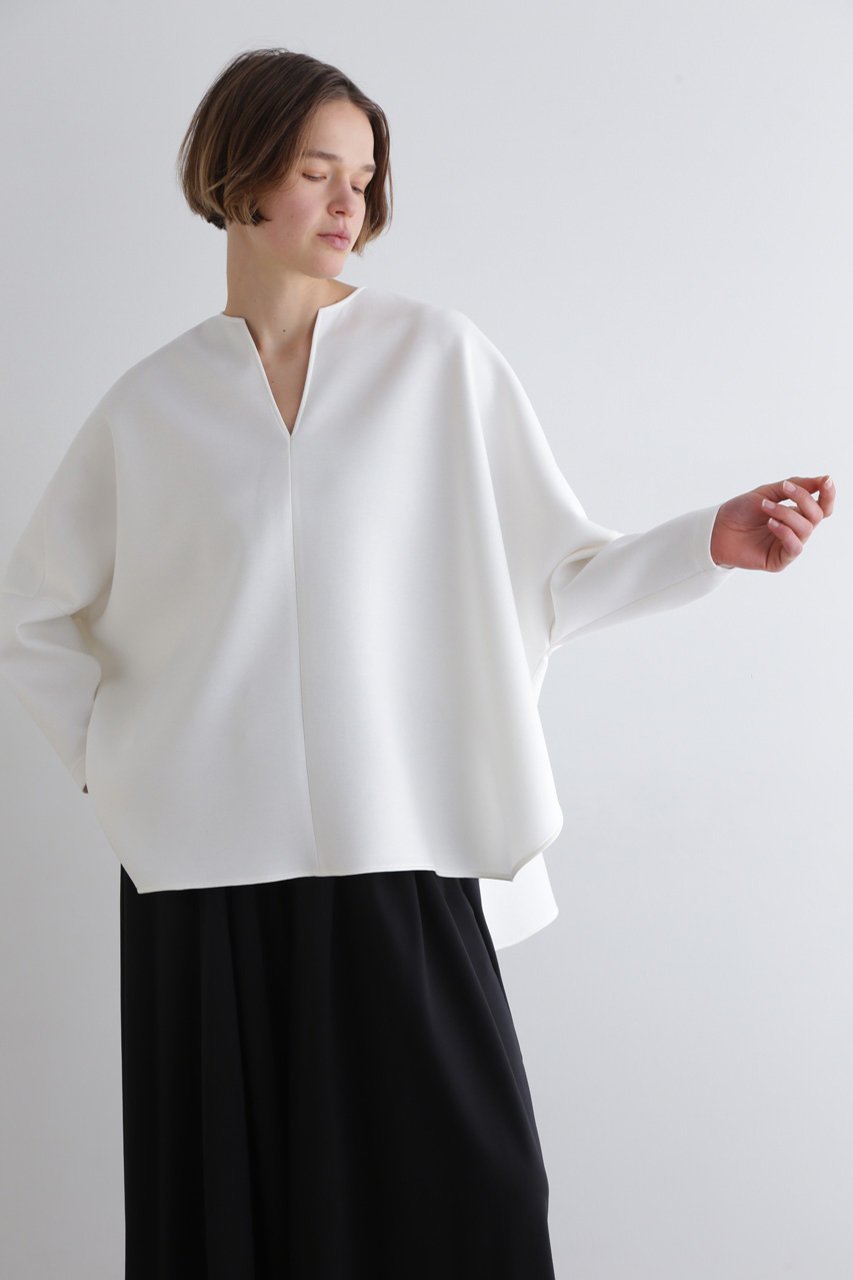 【ル フィル/LE PHIL】のエアクッションカットソー 人気、トレンドファッション・服の通販 founy(ファニー) 　ファッション　Fashion　レディースファッション　Fashion for Women　トップス・カットソー　Cut & Sew Tops　シャツ・ブラウス・オフィスカジュアル　Elegant Blouses & Button-Ups　ロングTシャツ・Tシャツ　Longline T-Shirts & Tees　カットソー・ベーシックTシャツ　Cut-and-Sewn Tops / Stretch Tees & Basics　クッション　Cushion, Throw Pillow　シンプル　Simple, Minimal　スリット　Slit, Slit Detail　スリーブ　Sleeve, Long Sleeve / Short Sleeve　ロング　Long, Long-Length　other-8|ID: prp329100004365412 ipo3291000000036218472