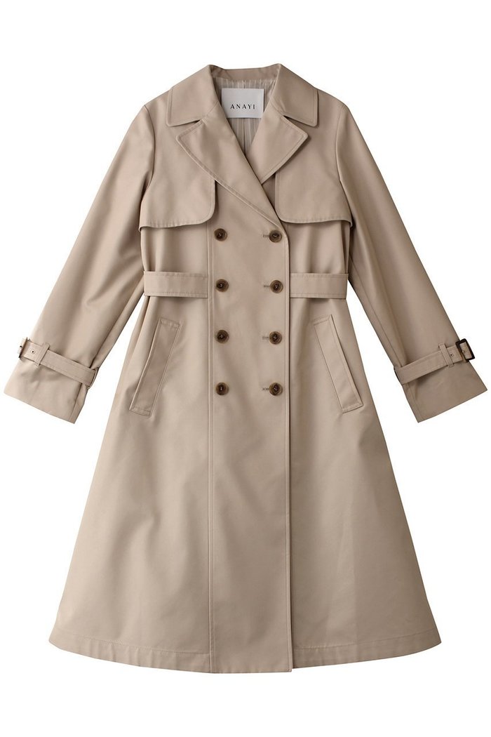 【アナイ/ANAYI】のハッスイツイルドレストレンチコート インテリア・キッズ・メンズ・レディースファッション・服の通販 founy(ファニー) https://founy.com/ ファッション Fashion レディースファッション WOMEN アウター Coat Outerwear コート Coats トレンチコート Trench Coats ワンピース Dress ドレス Party Dresses シンプル Simple ツイル Twill トレンド Trend フィット Fit フレア Flare リュクス Luxe ロング Long 定番 Standard |ID: prp329100004365413 ipo3291000000030531533