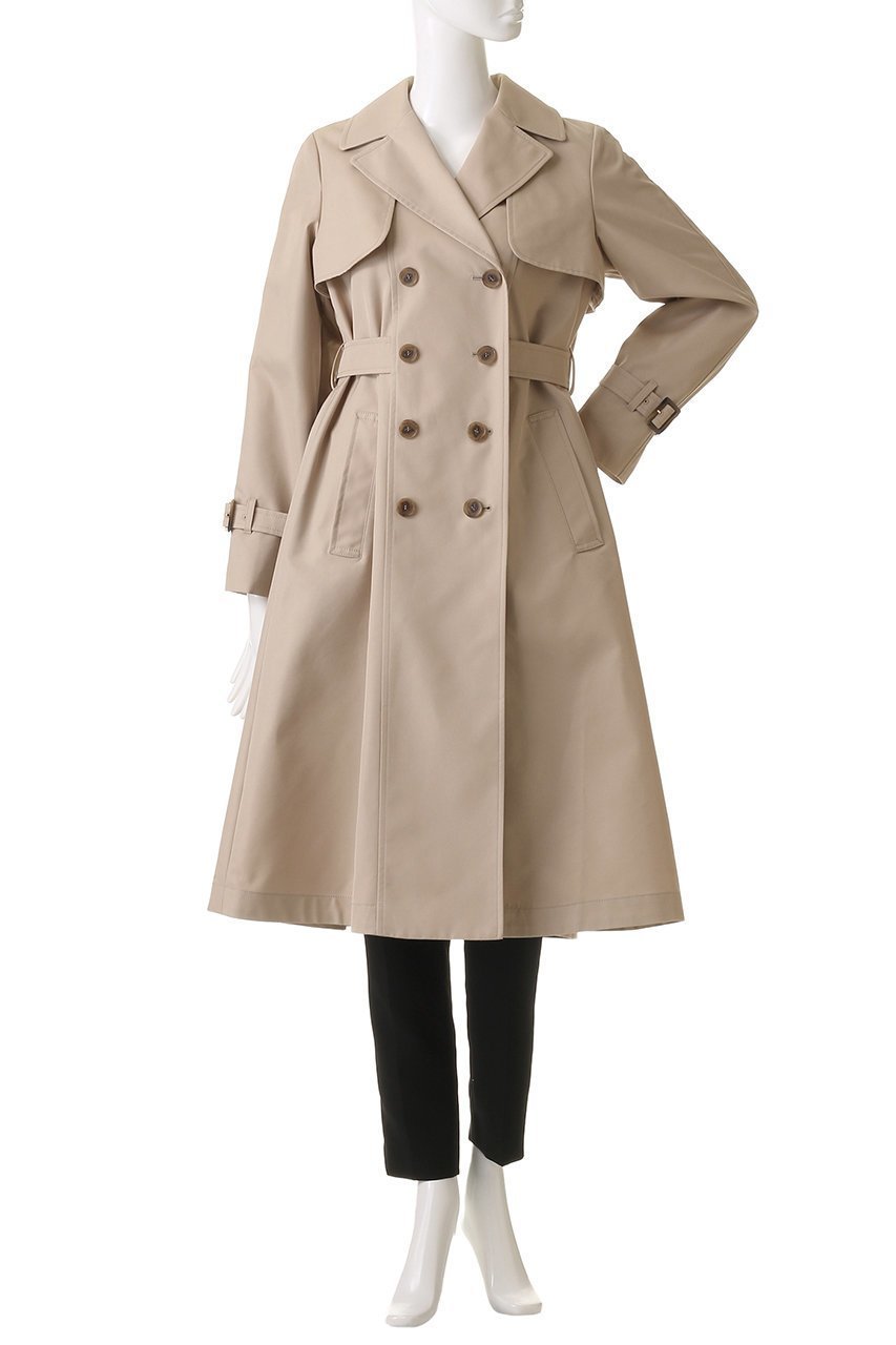 【アナイ/ANAYI】のハッスイツイルドレストレンチコート 人気、トレンドファッション・服の通販 founy(ファニー) 　ファッション　Fashion　レディースファッション　Fashion for Women　アウター　Coat / Outerwear Collection　コート・ロングコート・ピーコート　Long Coats, Peacoats & More　トレンチコート / 春秋の定番アウター　Trench Coats　ワンピース　Dresses　フォーマル・パーティードレス・結婚式用ドレス　Elegant & Casual Dresses　シンプル　Simple, Minimal　ツイル　Twist, Twisted Detail　トレンド　Trend, Trending Now　フィット　Fit, Slim Fit　フレア　Flare, Flared　リュクス　Luxury, Elegant, High-End, Chic　ロング　Long, Long-Length　定番　Standard, Basic Item　other-2|ID: prp329100004365413 ipo3291000000035824669