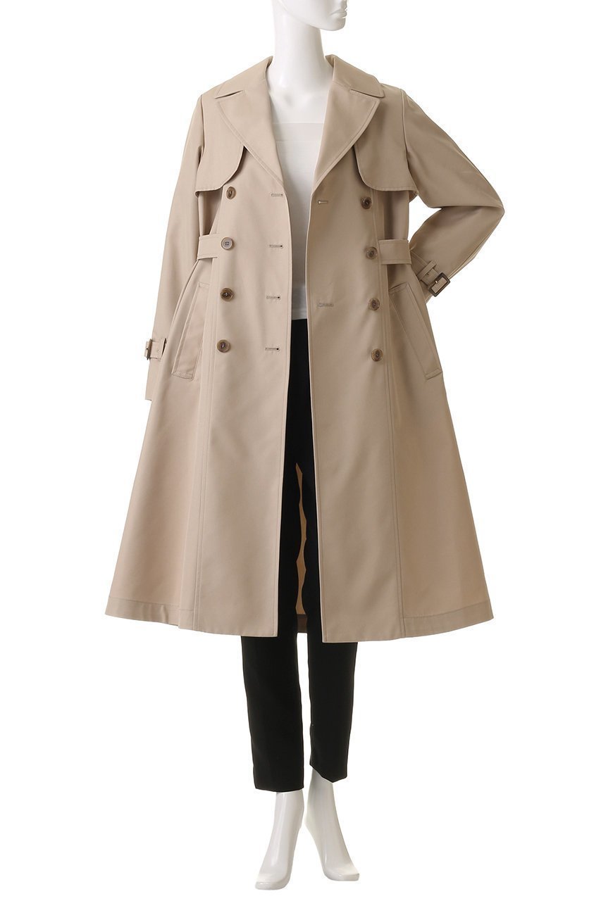 【アナイ/ANAYI】のハッスイツイルドレストレンチコート 人気、トレンドファッション・服の通販 founy(ファニー) 　ファッション　Fashion　レディースファッション　Fashion for Women　アウター　Coat / Outerwear Collection　コート・ロングコート・ピーコート　Long Coats, Peacoats & More　トレンチコート / 春秋の定番アウター　Trench Coats　ワンピース　Dresses　フォーマル・パーティードレス・結婚式用ドレス　Elegant & Casual Dresses　シンプル　Simple, Minimal　ツイル　Twist, Twisted Detail　トレンド　Trend, Trending Now　フィット　Fit, Slim Fit　フレア　Flare, Flared　リュクス　Luxury, Elegant, High-End, Chic　ロング　Long, Long-Length　定番　Standard, Basic Item　other-7|ID: prp329100004365413 ipo3291000000036405077