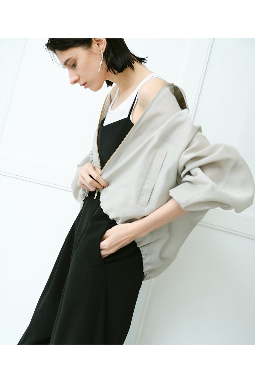 【アルアバイル/allureville】のストレッチトロサロペットパンツ 人気、トレンドファッション・服の通販 founy(ファニー) 　ファッション　Fashion　レディースファッション　Fashion for Women　おすすめ　Recommended / Our Picks　コンパクト　Compact, Small Size　ジャケット　Jacket, Outerwear　スラックス　Slacks, Dress Pants　セットアップ　Set-Up, Coordinated Outfit　タンク　Tank Top, Sleeveless Top　ダブル　Double, Double-Breasted　マニッシュ　Mannish, Boyish　再入荷　Restock / Back in Stock　other-5|ID: prp329100004365416 ipo3291000000032705535