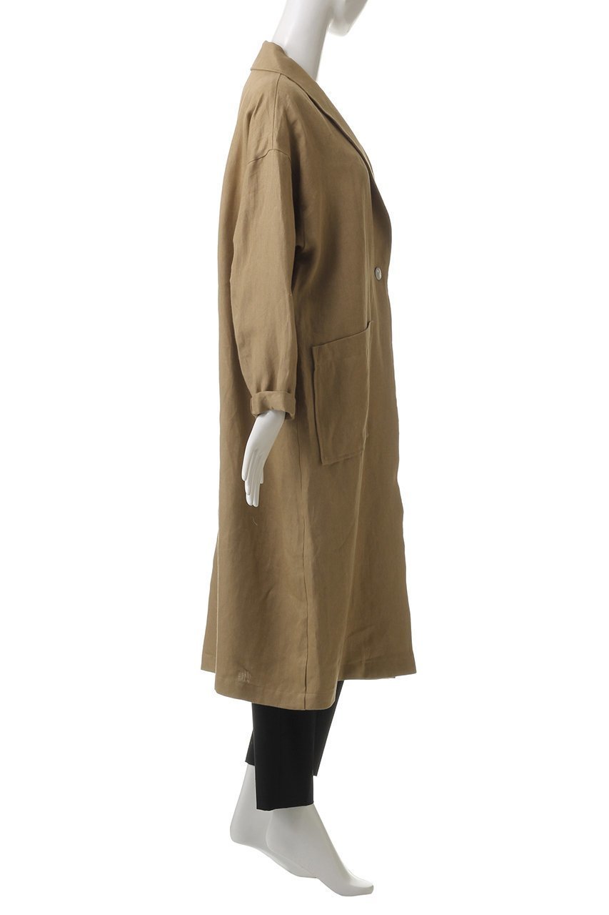 【スリー ドッツ/three dots】のラフリネン ドクターコート 人気、トレンドファッション・服の通販 founy(ファニー) ファッション Fashion レディースファッション Fashion for Women アウター Coat / Outerwear Collection コート・ロングコート・ピーコート Long Coats, Peacoats & More ショール Shawl, Wrap ポケット Pocket, Pocket Detail リネン Linen, Linen Fabric ロング Long, Long-Length 春 Spring other-3|ID: prp329100004365419 ipo3291000000035489751