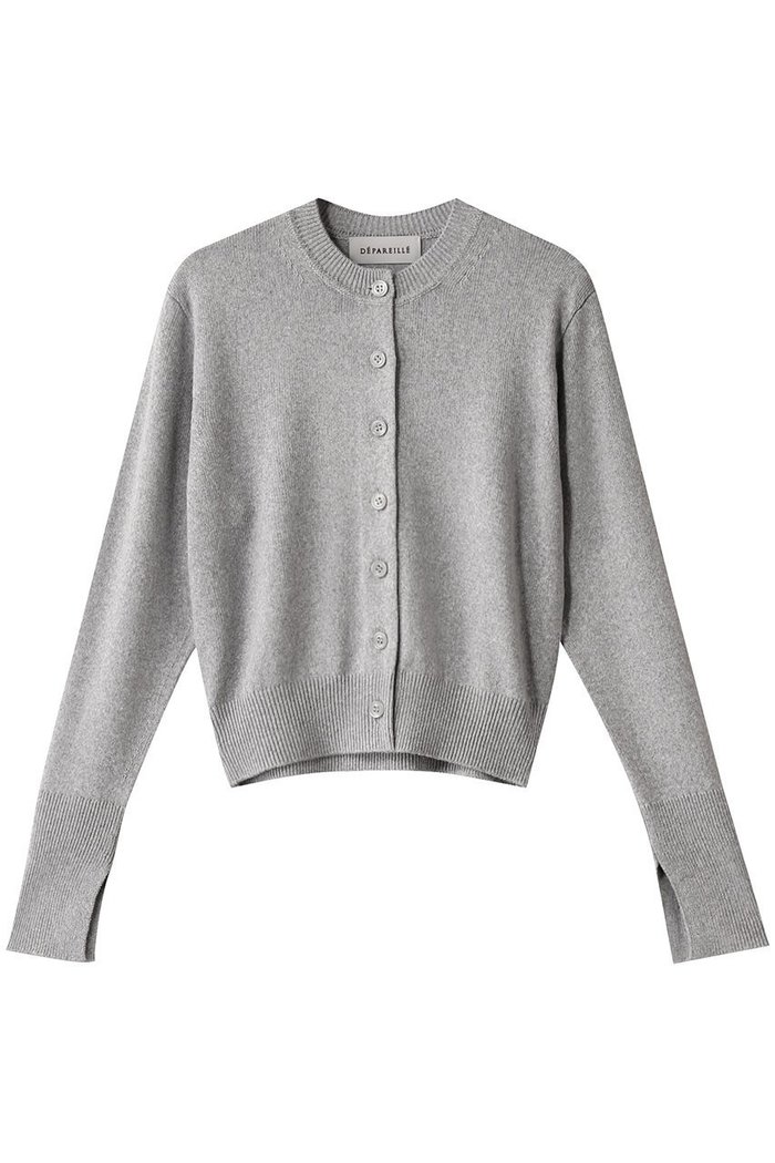 【デパリエ/DEPAREILLE】のヴィスコースラメカーディガン インテリア・キッズ・メンズ・レディースファッション・服の通販 founy(ファニー) https://founy.com/ ファッション Fashion レディースファッション Fashion for Women トップス・カットソー Cut & Sew Tops ニット Knit Tops & Sweaters カーディガン・羽織り Layered Style Cardigans カーディガン Cardigan, Knitwear コンパクト Compact, Small Size シンプル Simple, Minimal スリット Slit, Slit Detail |ID: prp329100004365423 ipo3291000000032951281