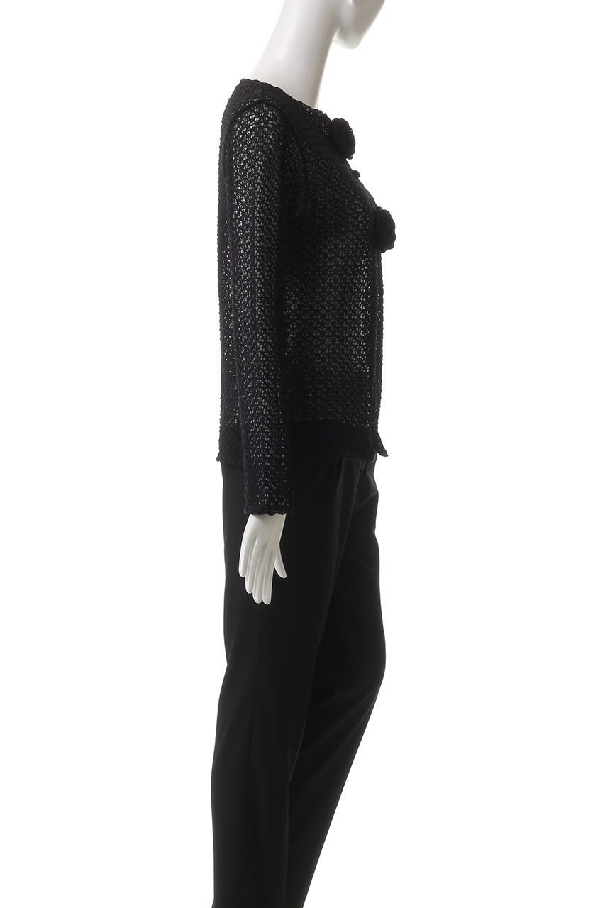 【ビリティス ディセッタン/Bilitis dix-sept ans】のニットカーディガン 人気、トレンドファッション・服の通販 founy(ファニー) 　ファッション　Fashion　レディースファッション　Fashion for Women　トップス・カットソー　Cut & Sew Tops　ニット　Knit Tops & Sweaters　カーディガン・羽織り　Layered Style Cardigans　カーディガン　Cardigan, Knitwear　フラワー　Flower, Floral　モチーフ　Motif, Design Theme　夏　Summer　other-3|ID: prp329100004369455 ipo3291000000032933555