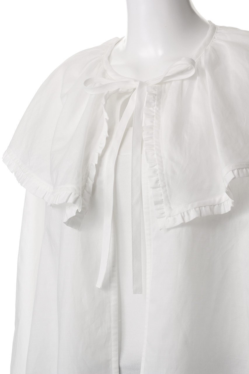 【ビリティス ディセッタン/Bilitis dix-sept ans】のビッグカラーケープ 人気、トレンドファッション・服の通販 founy(ファニー) 　ファッション　Fashion　レディースファッション　WOMEN　トップス・カットソー　Tops/Tshirt　シャツ/ブラウス　Shirts/Blouses　スリーブ　Sleeve　ビッグ　Big　フォーマル　Formal　リボン　Ribbon　ロング　Long　夏　Summer　春　Spring　S/S・春夏　Ss・Spring/Summer　other-5|ID: prp329100004369456 ipo3291000000031974554