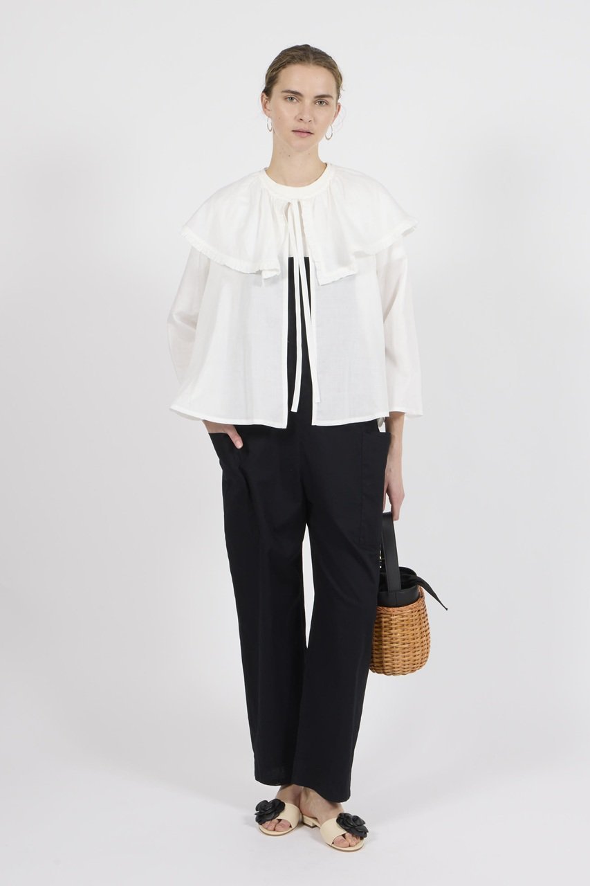 【ビリティス ディセッタン/Bilitis dix-sept ans】のビッグカラーケープ 人気、トレンドファッション・服の通販 founy(ファニー) 　ファッション　Fashion　レディースファッション　WOMEN　トップス・カットソー　Tops/Tshirt　シャツ/ブラウス　Shirts/Blouses　スリーブ　Sleeve　ビッグ　Big　フォーマル　Formal　リボン　Ribbon　ロング　Long　夏　Summer　春　Spring　S/S・春夏　Ss・Spring/Summer　other-8|ID: prp329100004369456 ipo3291000000031974557