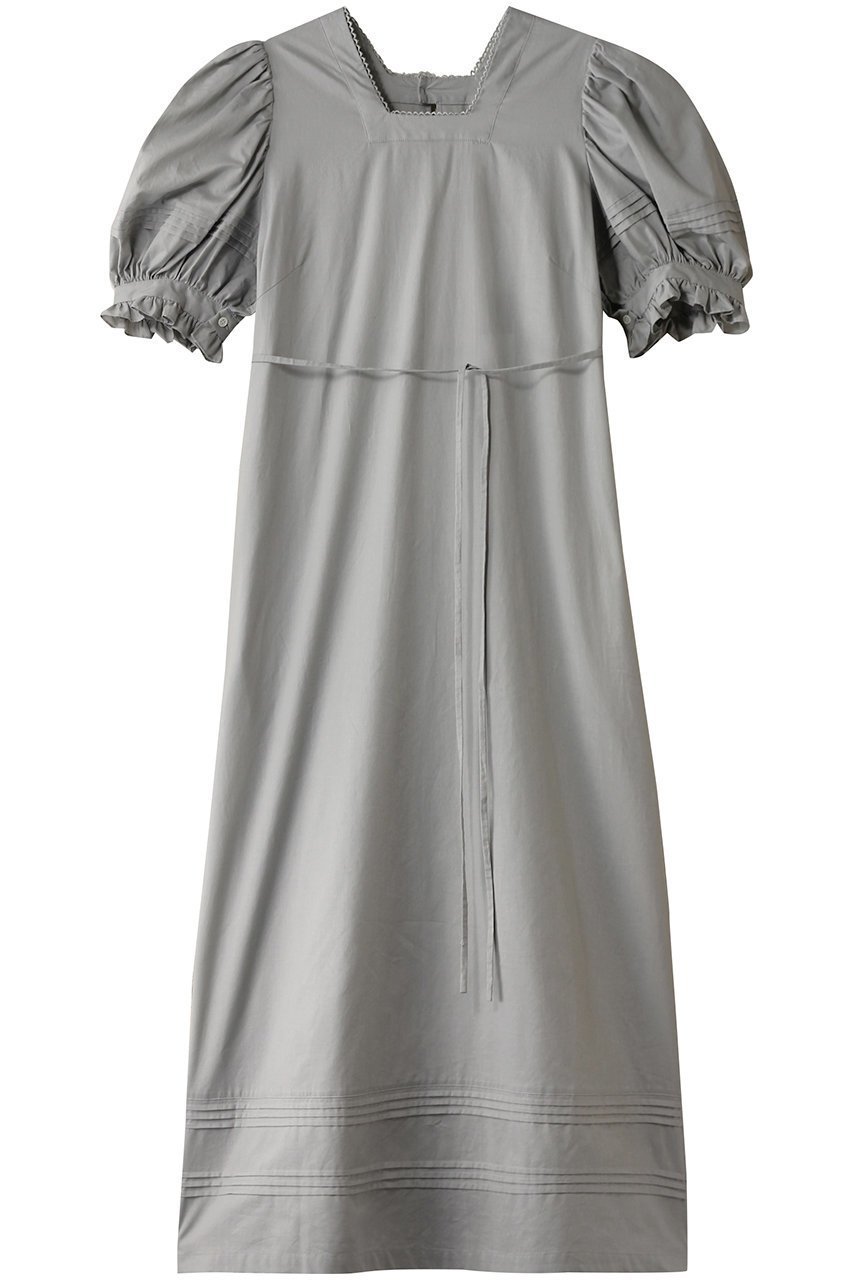 【ビリティス ディセッタン/Bilitis dix-sept ans】のスクエアネックドレス インテリア・キッズ・メンズ・レディースファッション・服の通販 founy(ファニー) 　ファッション　Fashion　レディースファッション　Fashion for Women　ワンピース　Dresses　フォーマル・パーティードレス・結婚式用ドレス　Elegant & Casual Dresses　チュニック　Tunic Tops & Dresses　エアリー　Airy Texture　スクエア　Square, Square Shape　チュニック　Tunic, Long Top　ドレス　Dress, One-Piece　ロング　Long, Long-Length　夏　Summer　春　Spring　S/S・春夏　SS, Spring/Summer, Warm Season　ブルーグレー|ID: prp329100004369457 ipo3291000000034954631