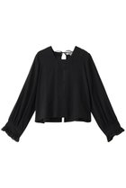 【ビリティス ディセッタン/Bilitis dix-sept ans】のスクエアネックトップス ブラック|ID: prp329100004369459 ipo3291000000034955667