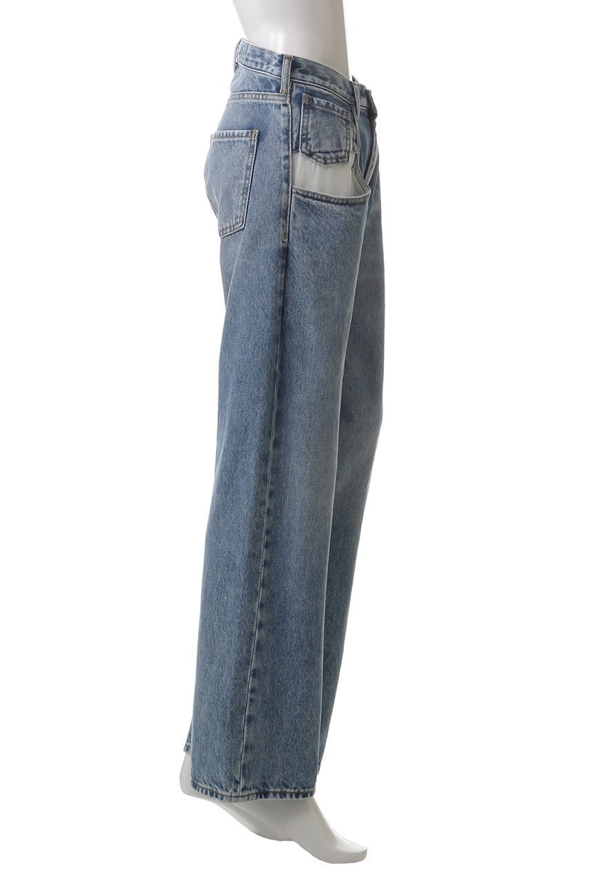 【メゾン マルジェラ/MAISON MARGIELA】の5ポケットデニムパンツ 人気、トレンドファッション・服の通販 founy(ファニー) 　ファッション　Fashion　レディースファッション　Fashion for Women　パンツ　Pants & Trousers　デニムパンツ・ジーンズ・美脚デニム　Denim Jeans & Pants　ストレート　Straight, Straight Cut　デニム　Denim, Jeans Material　other-3|ID: prp329100004369467 ipo3291000000032927212