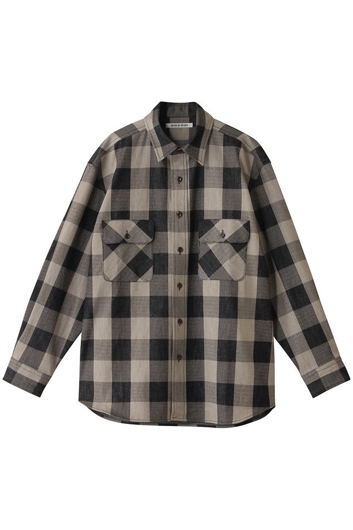 【セブン バイ セブン/SEVEN BY SEVEN / MEN】の【MEN】BUFFALO CHECK ルーズ ワーク ロングスリーブシャツ インテリア・キッズ・メンズ・レディースファッション・服の通販 founy(ファニー) https://founy.com/ ファッション Fashion メンズファッション MEN スリーブ Sleeve チェック Check バランス Balance ベーシック Basic ルーズ Loose ロング Long ワーク Work 定番 Standard 羽織 Haori |ID: prp329100004369481 ipo3291000000030544737