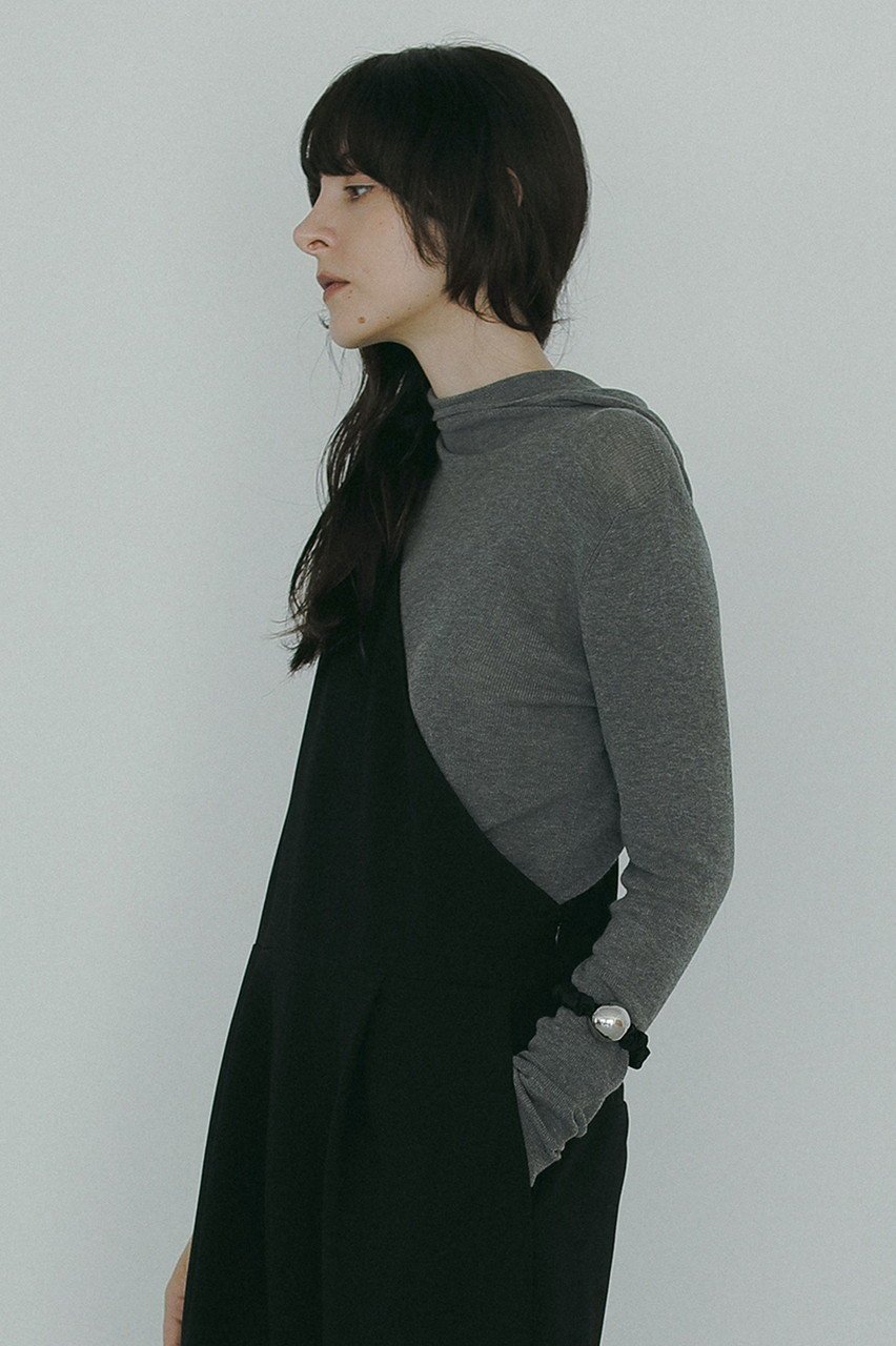 【マノフ/MANOF】のHOODIE KNIT TOPS/ニット 人気、トレンドファッション・服の通販 founy(ファニー) 　ファッション　Fashion　レディースファッション　WOMEN　トップス・カットソー　Tops/Tshirt　ニット　Knit Tops　プルオーバー　Pullover　インナー　Inner　シンプル　Simple　ジャケット　Jacket　フィット　Fit　other-8|ID: prp329100004369482 ipo3291000000031337405