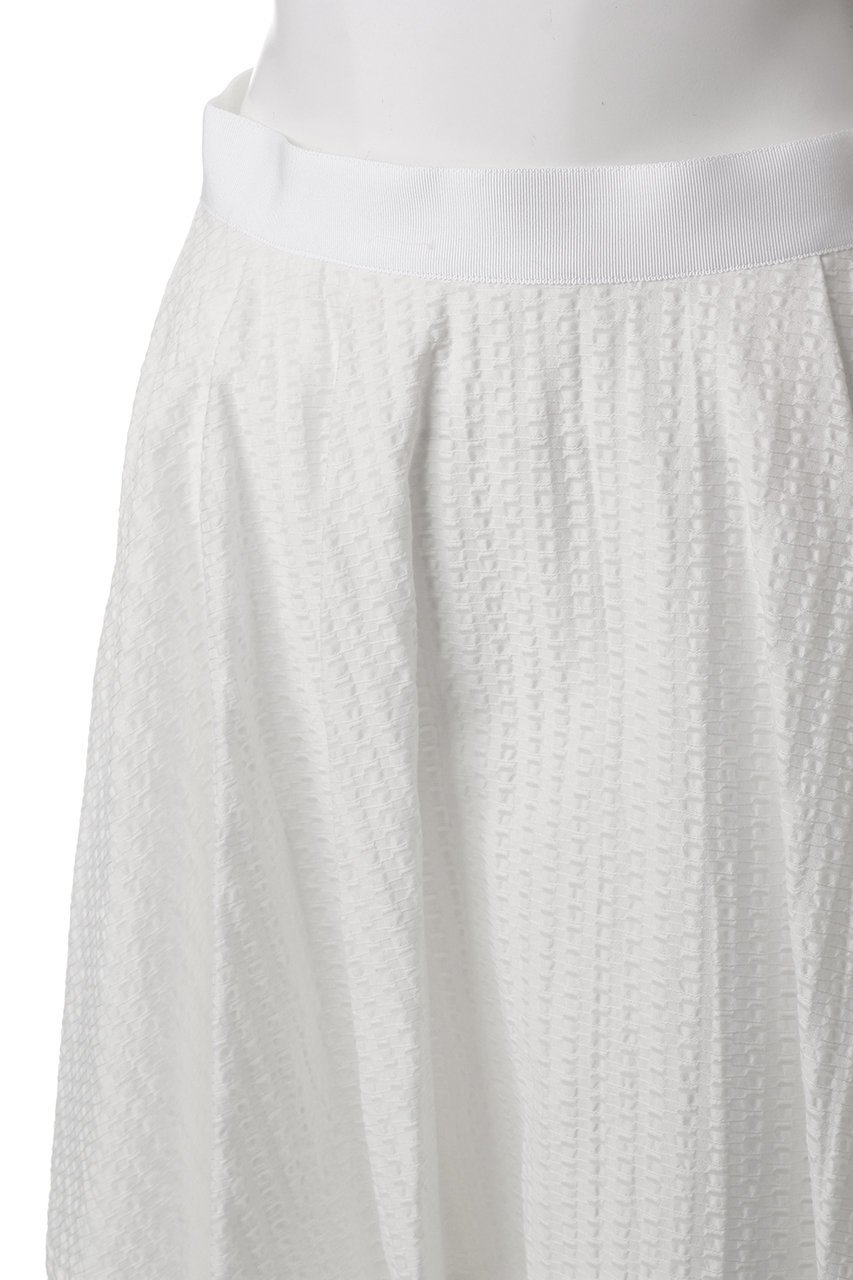 【ドメル/DOMELLE】のコットン アイレット スカート 人気、トレンドファッション・服の通販 founy(ファニー) 　ファッション　Fashion　レディースファッション　Fashion for Women　スカート　Skirts　ロングスカート　Long Skirts / Maxi & Midi Skirts　アイレット　Eyelet Lace　キュプラ　Cupro, Eco Fabric　ショート　Short, Short Length　ジャカード／ジャガード　Jacquard, Woven Pattern　セットアップ　Set-Up, Coordinated Outfit　バルーン　Balloon, Balloon Silhouette　パターン　Pattern, Design Print　フレア　Flare, Flared　ボックス　Boxy, Box Shape　ロング　Long, Long-Length　other-5|ID: prp329100004369483 ipo3291000000035691087