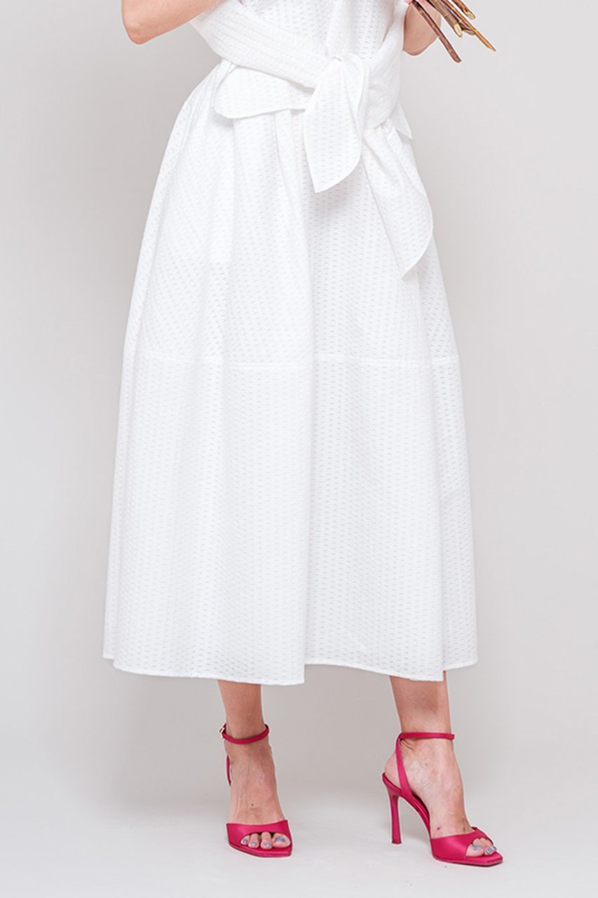 【ドメル/DOMELLE】のコットン アイレット スカート 人気、トレンドファッション・服の通販 founy(ファニー) 　ファッション　Fashion　レディースファッション　Fashion for Women　スカート　Skirts　ロングスカート　Long Skirts / Maxi & Midi Skirts　アイレット　Eyelet Lace　キュプラ　Cupro, Eco Fabric　ショート　Short, Short Length　ジャカード／ジャガード　Jacquard, Woven Pattern　セットアップ　Set-Up, Coordinated Outfit　バルーン　Balloon, Balloon Silhouette　パターン　Pattern, Design Print　フレア　Flare, Flared　ボックス　Boxy, Box Shape　ロング　Long, Long-Length　other-8|ID: prp329100004369483 ipo3291000000035691090