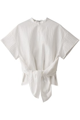 【ドメル/DOMELLE】 コットン アイレット ブラウス人気、トレンドファッション・服の通販 founy(ファニー) ファッション Fashion レディースファッション Fashion for Women トップス・カットソー Cut & Sew Tops シャツ・ブラウス・オフィスカジュアル Elegant Blouses & Button-Ups おすすめ Recommended / Our Picks アイレット Eyelet Lace キュプラ Cupro, Eco Fabric ショート Short, Short Length スリット Slit, Slit Detail スリーブ Sleeve, Long Sleeve / Short Sleeve セットアップ Set-Up, Coordinated Outfit ヨーク Yoke, Yoke Design 半袖 Short Sleeve, Half Sleeve |ID:prp329100004369484