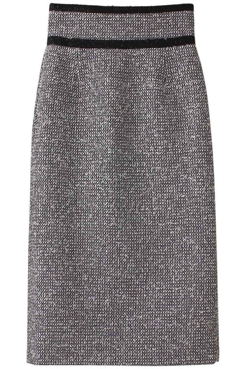 【ドメル/DOMELLE】のLINTON ツイード スカート インテリア・キッズ・メンズ・レディースファッション・服の通販 founy(ファニー) 　ファッション　Fashion　レディースファッション　Fashion for Women　スカート　Skirts　ロングスカート　Long Skirts / Maxi & Midi Skirts　クラシカル　Classical, Vintage-Inspired　ストレート　Straight, Straight Cut　ツイード　Twill, Twill Weave　ロング　Long, Long-Length　人気　Popular, Best Seller　アイボリー/グレー|ID: prp329100004369487 ipo3291000000032823393