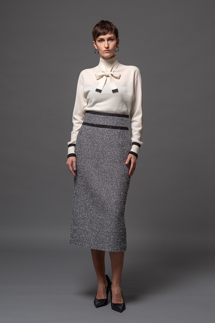 【ドメル/DOMELLE】のLINTON ツイード スカート 人気、トレンドファッション・服の通販 founy(ファニー) 　ファッション　Fashion　レディースファッション　Fashion for Women　スカート　Skirts　ロングスカート　Long Skirts / Maxi & Midi Skirts　クラシカル　Classical, Vintage-Inspired　ストレート　Straight, Straight Cut　ツイード　Twill, Twill Weave　ロング　Long, Long-Length　人気　Popular, Best Seller　other-6|ID: prp329100004369487 ipo3291000000032823398